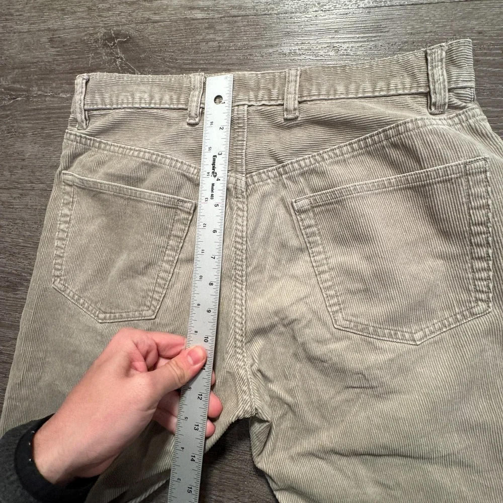 Banana Republic Pants Mens 30 Beige Corduroy Stretch Slim Fit 30x26 Casual Adult